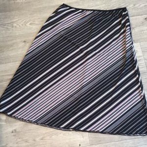 Striped skirt